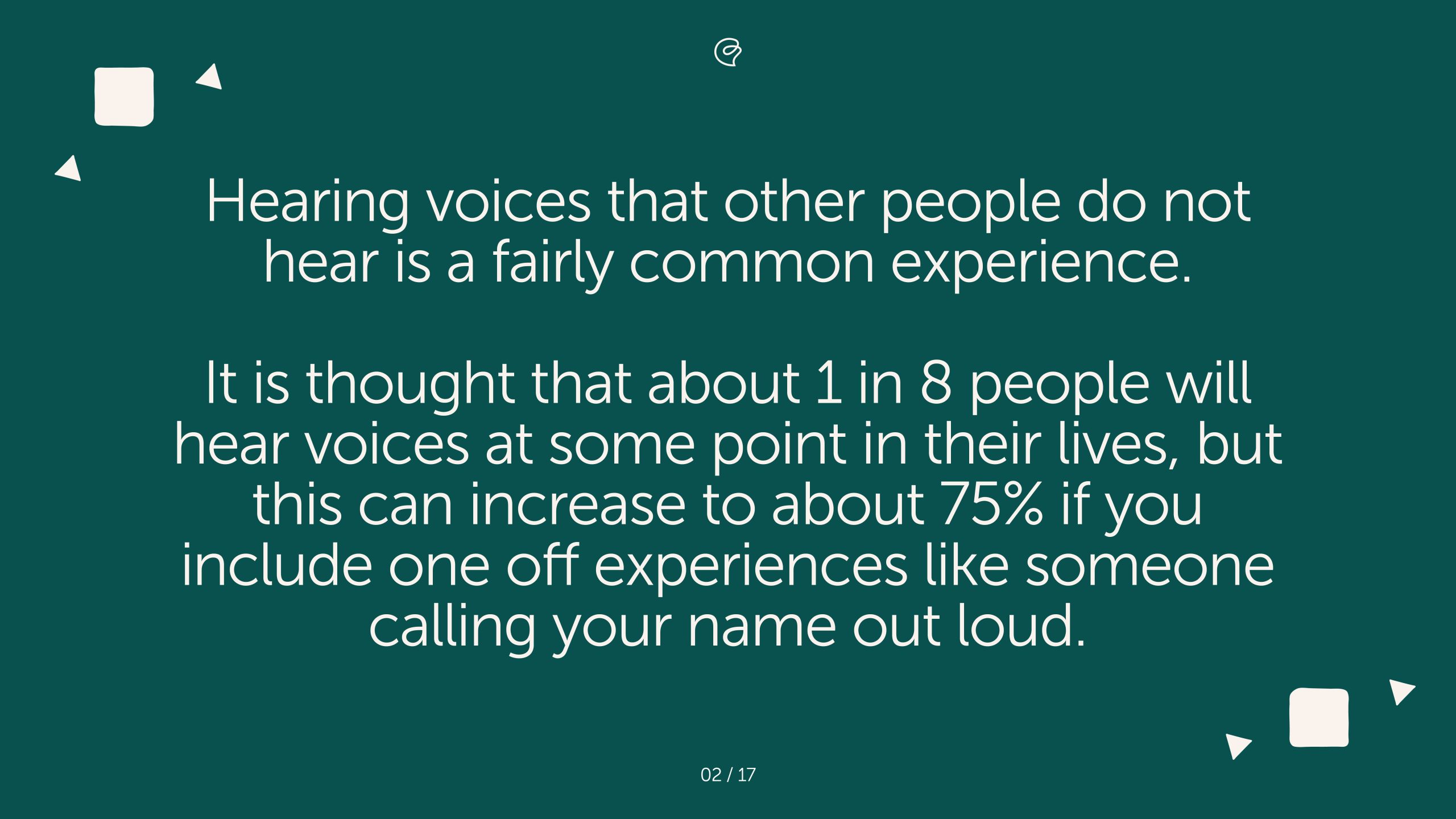 Hearing voices
